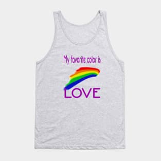 My Favorite Color Tank Top